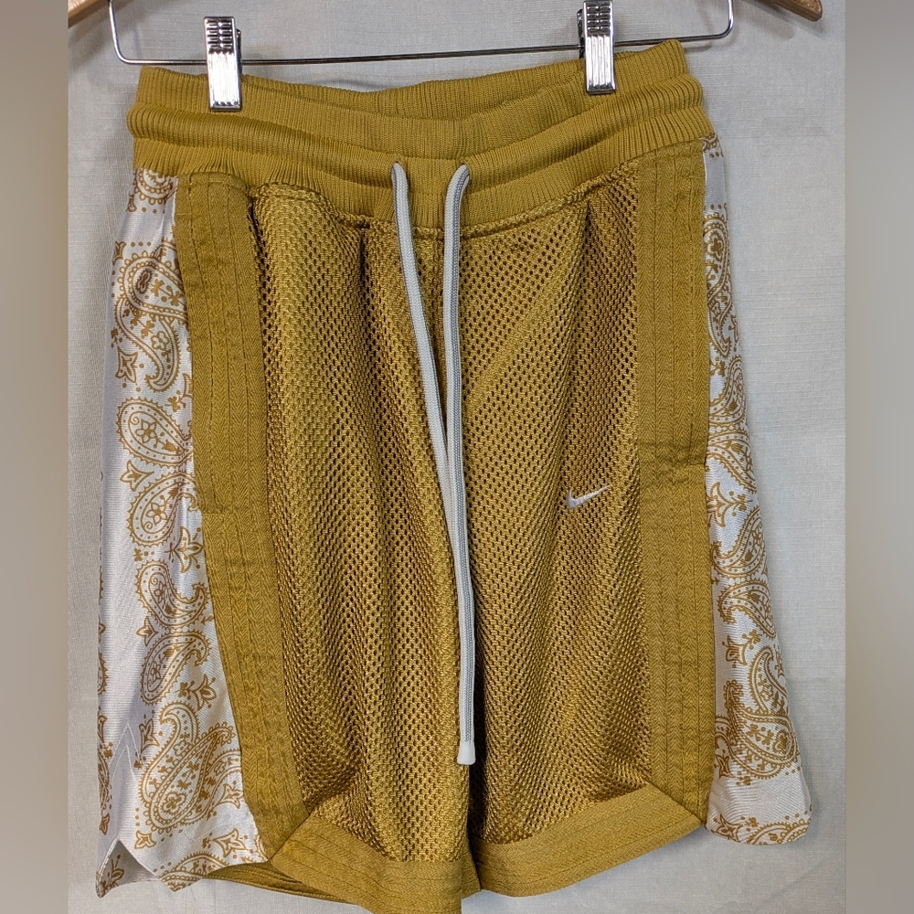 Nike Peace Love Team Elite Gold/ Paisley Mesh Shorts
